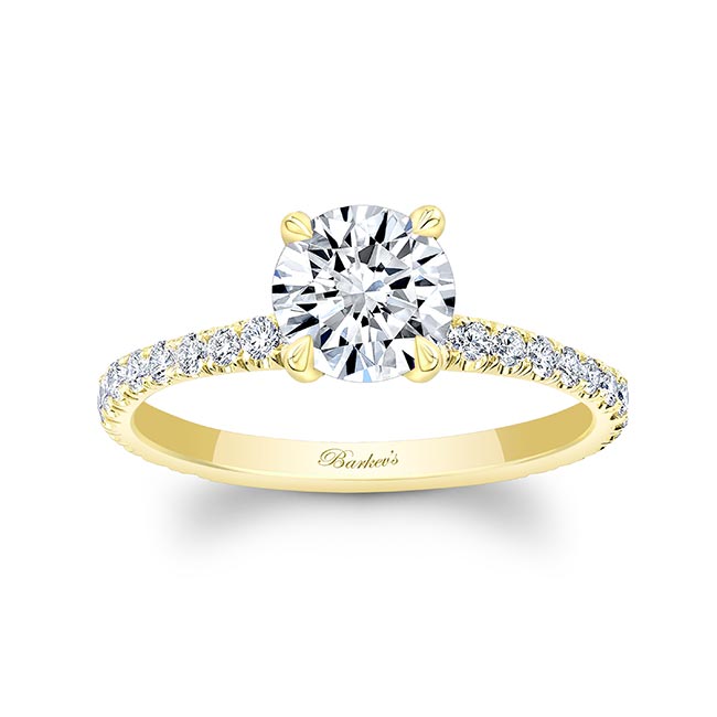 Barkev's 14K Yellow Gold Diamond Ring 8302L