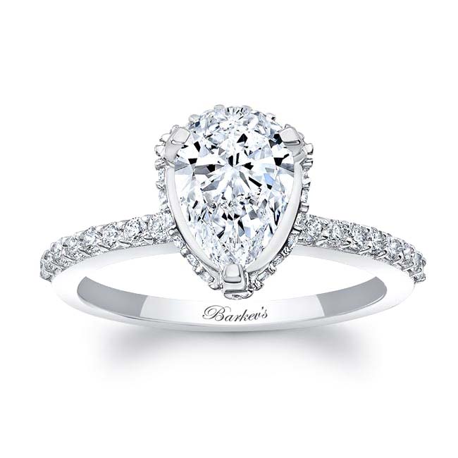 Barkev's Teardrop Engagement Ring 8160L