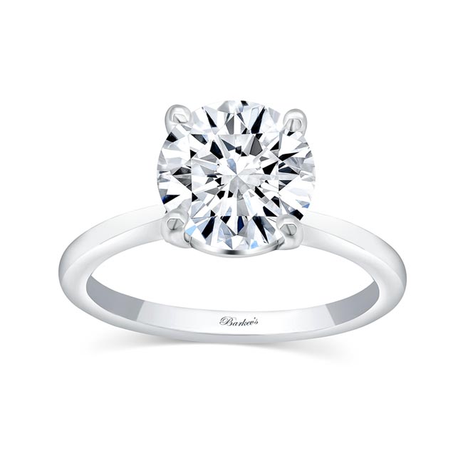 Barkev's 3 Carat Solitaire Diamond Ring 8346L3CT