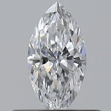 0.33ct Marquise Natural Diamond (Colour D, Clarity VS2, Cut EX, GIA Certified)