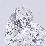 0.54ct Heart Lab Grown Diamond (Colour D, Clarity VVS2, IGI Certified)