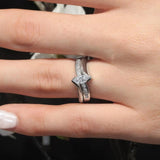 Interlocking Marquise Diamond Bridal Set