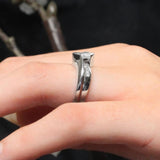 Interlocking Marquise Diamond Bridal Set