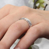 Vintage Channel Set Diamond Wedding Band