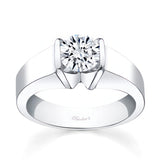 Round Cut Solitaire Diamond Ring