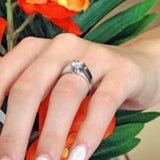 Round Cut Solitaire Diamond Ring