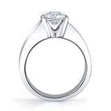 Round Cut Solitaire Diamond Ring