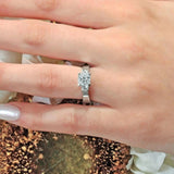 Three Stone Diamond Ring