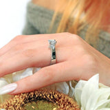 Three Stone Diamond Ring