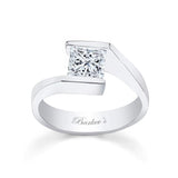 1 Carat Princess Cut Solitaire Ring