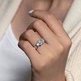 Three Stone Engagement Ring