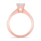 Princess Cut Solitaire Moissanite Ring