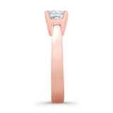 Princess Cut Solitaire Diamond Ring