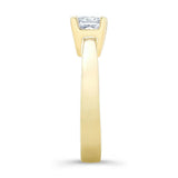 Princess Cut Solitaire Moissanite Ring