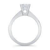 Princess Cut Solitaire Moissanite Ring