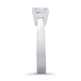 Princess Cut Solitaire Diamond Ring