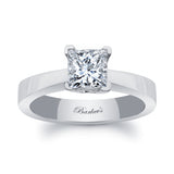 Princess Cut Solitaire Diamond Ring