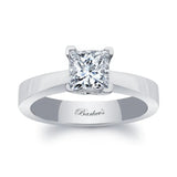 Princess Cut Solitaire Moissanite Ring