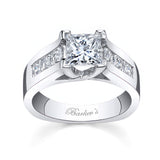 1.25 Ct Princess Cut Moissanite Ring