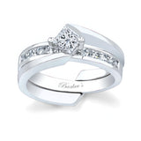 Princess Cut Interlock Bridal Set