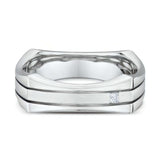 Bolt Shape Wedding Band
