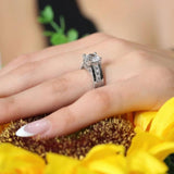 2 Ct Round Moissanite Ring