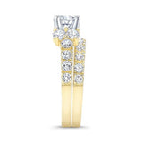 Unique Diamond Bridal Set