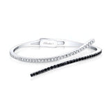 Black Diamond Cuff Bracelet