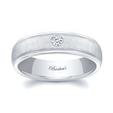 Mens Gold Diamond Wedding Band