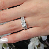 Vintage Round Diamond Ring