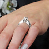 Vintage Round Diamond Ring