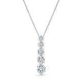 Lab Grown Diamond Drop Necklace
