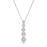 Lab Grown Diamond Drop Necklace