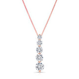 Lab Grown Diamond Drop Necklace