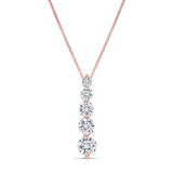 Lab Grown Diamond Drop Necklace