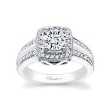 Antique Moissanite Engagement Ring