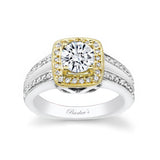 Antique Moissanite Engagement Ring