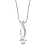 White Gold Diamond Necklace 6983N