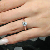 Round Solitaire Ring