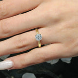 Round Solitaire Ring