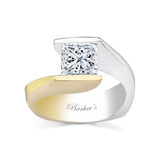 1.5 Carat Princess Cut Diamond Solitaire Ring