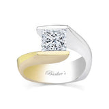 1.5 Carat Princess Cut Lab Diamond Solitaire Ring