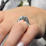 1.5 Carat Princess Cut Diamond Solitaire Ring