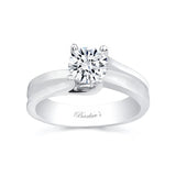 Split Shank Round Lab Diamond Solitaire Engagement Ring