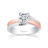 Split Shank Round Lab Diamond Solitaire Engagement Ring