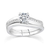 Offset Diamond Ring