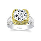 3 Carat Antique Moissanite Engagement Ring