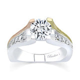 Square Shank Round Pave Ring