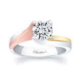 Round Cut Moissanite Solitaire Ring