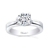 3 Prong Moissanite Solitaire Ring